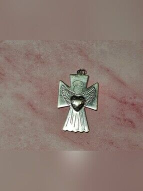 Retired Carolyn Pollack Angel Pendant